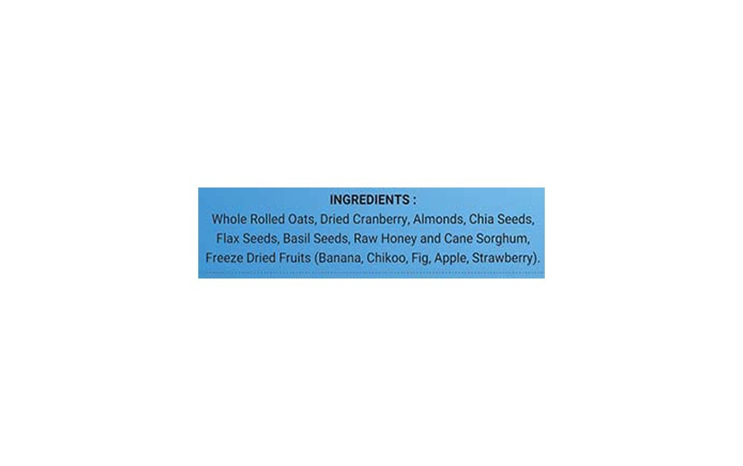 True Elements Whole Oatmeal with Chia & Real Whole Fruits   Pack  1.2 kilogram